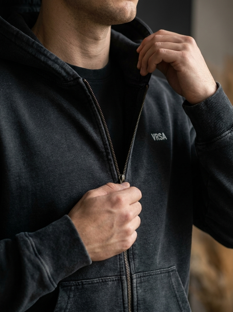 Versa Everyday Washed Zip